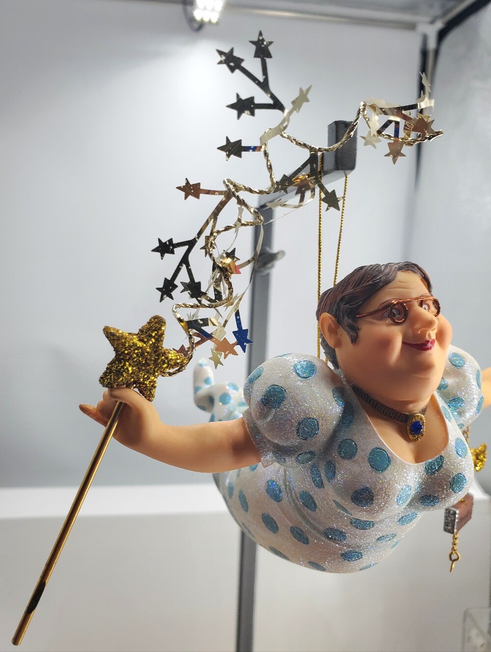 KATHERINE'S Collection "Chubby" Fairy Godmother Mermaid, Read Description (NAV1)